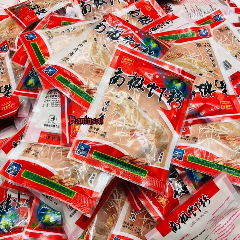 หัวเชื้อกุ้งป่น 60g สูตรกุ้งขาวเข้มข้น ปลานิล ทีเด็ดงานดึงปลา รูปที่ 3