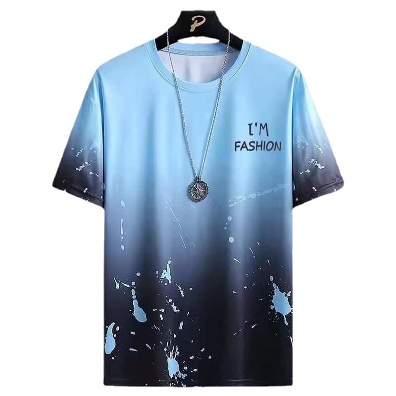 MR-DEER ชุดเซต2 ชิ้นผู้ชาย เสื้อยืดคอกลมเเขนสั้น สกรีนลาย กางเกงขาสั้น รุ่น 66211 รูปที่ 3
