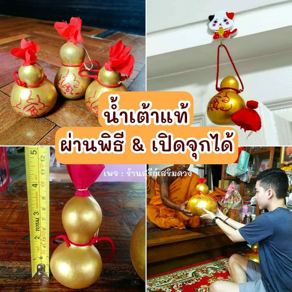 น้ำเต้าแท้‼ผ่านพิธี แก้ประตูตรงกัน เปิดผ้าแดง น้ำเต้าดูดทรัพย์ น้ำเต้า น้ำเต้าธรรมชาติ รูปที่ 3