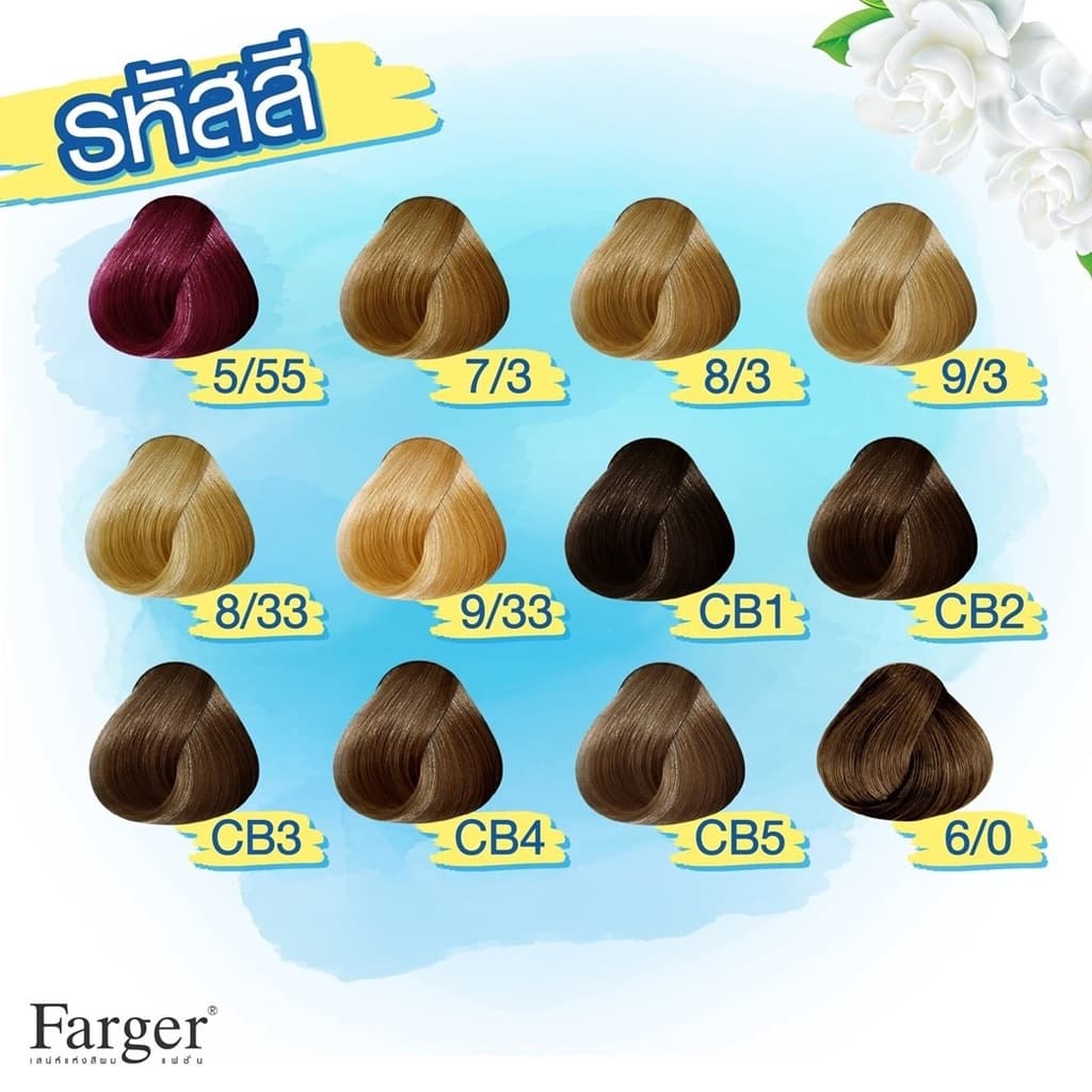 สีฟาเกอร์ สีย้อมผม โทนหม่นเขียว โทนหม่นเทา Farger Color Cream 100ml รูปที่ 6