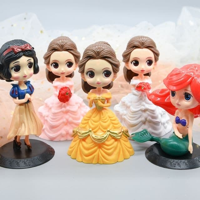 จากไทย โมเดลเจ้าหญิงดิ สำหรับตกแต่งเค้ก ตุ๊กตาเจ้าหญิง โมเดล ของเล่น การ์ตูน โมเดลการ์ตูน DD1/DPV2 รูปที่ 9