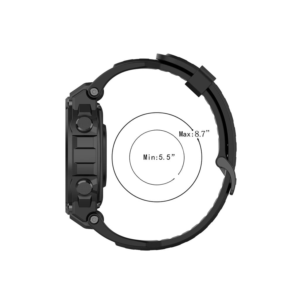 สาย Amazfit T-Rex / T-Rex Pro สายซิลิโคนนิ่ม แถมเครื่องมือเปลี่ยนสาย รูปที่ 3