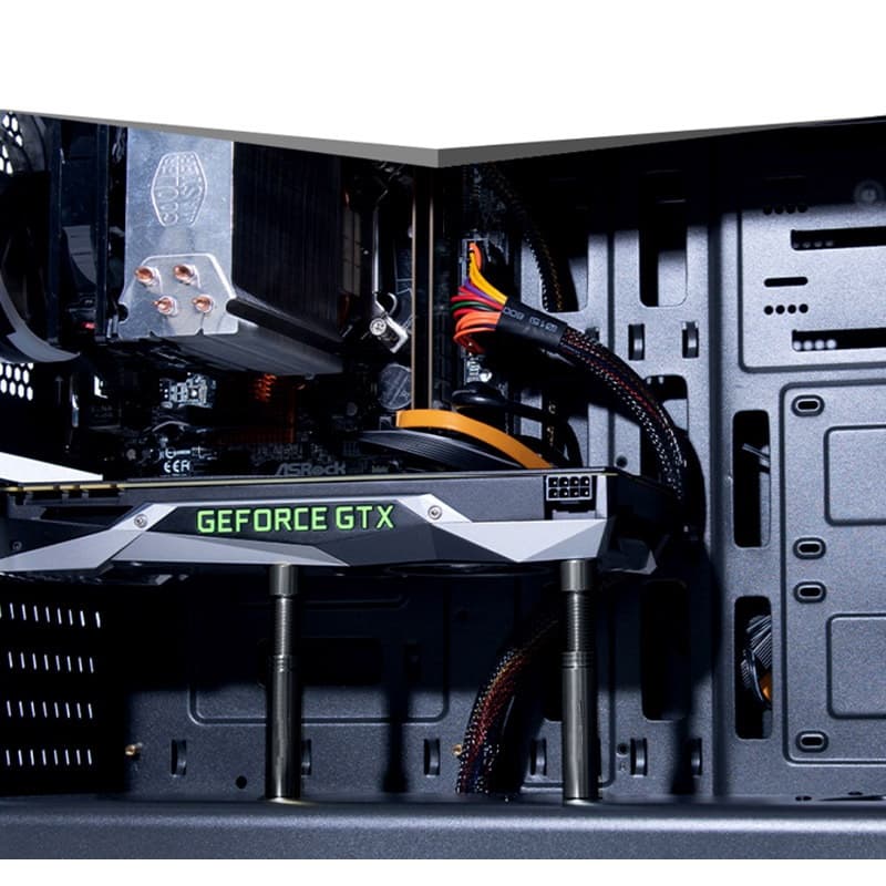 ที่ค้ำการ์ดจอ ขาค้ำการ์ดจอ มียางรอง ฐานแม่เหล็ก vga holder gpu support ขนาดเล็ก ปรับระดับได้ มีหลายขนาด รูปที่ 3