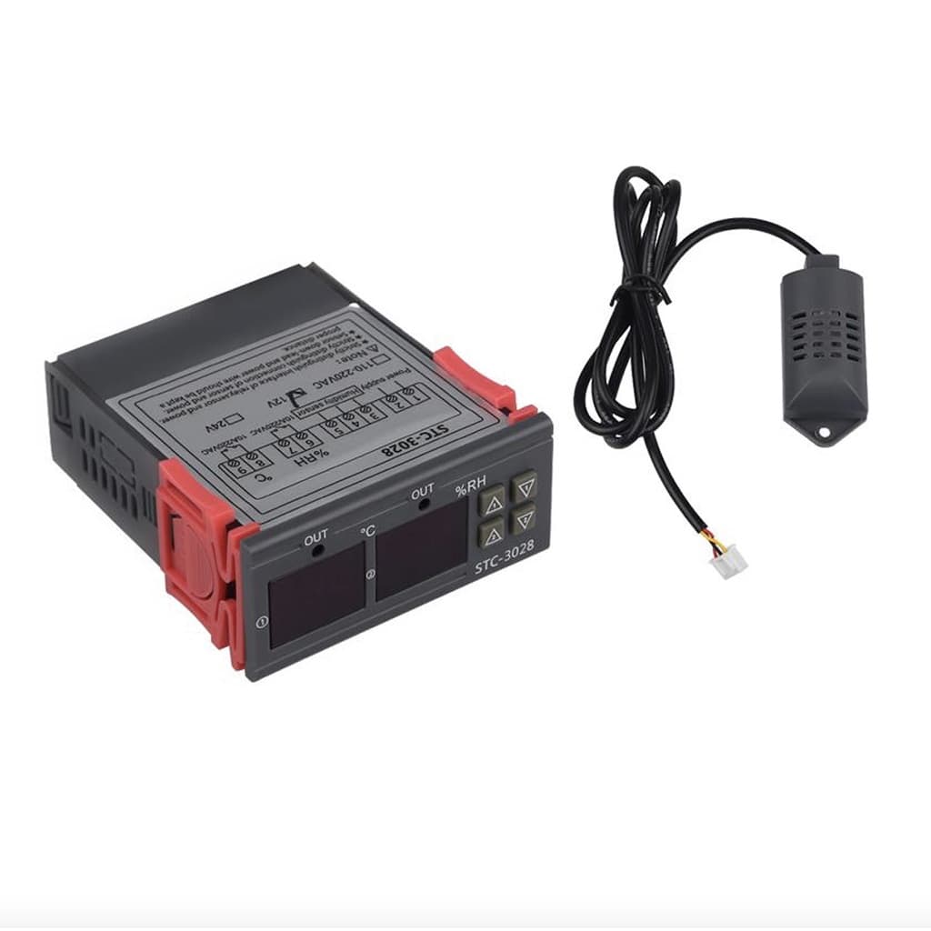 STC-3028 ควบคุมอุณหภูมิ และความชื้น STC 3028 220V 12V 24V รูปที่ 5