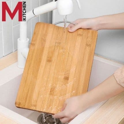 M KITCHEN เขียง เขียงไม้ เขียงไม้ไผ่ เขียงอเนกประสงค์ เขียงทำอาหาร รูปที่ 3