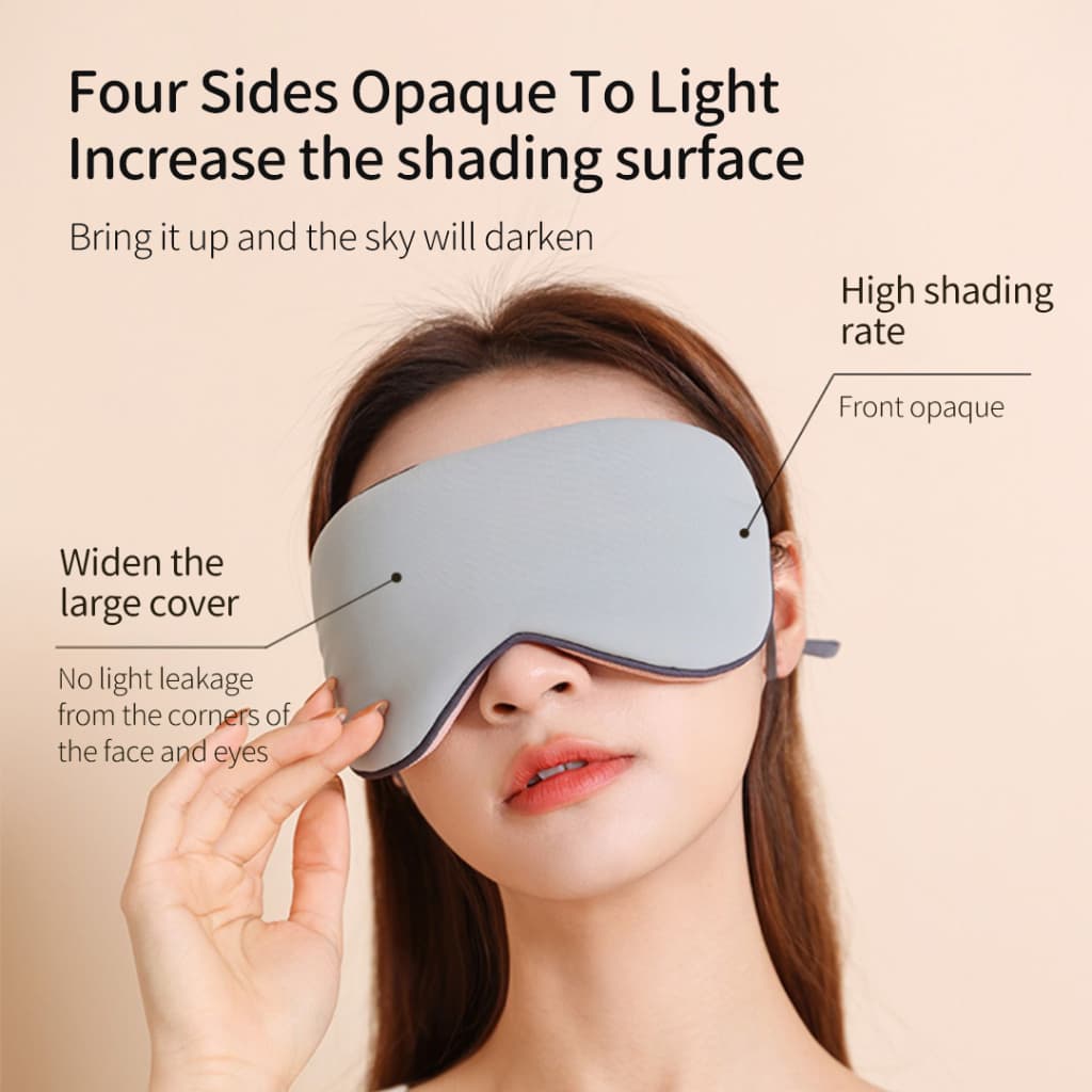 Jordan&Judy ผ้าปิดตา Sleep Eye Mask สบาย ไม่รัดหู ใช้ได้ทั้งบ้าน และเดินทาง รูปที่ 6