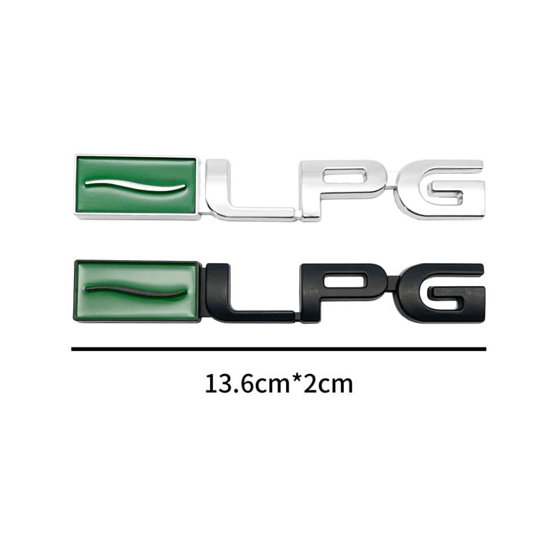 สติกเกอร์ตราสัญลักษณ์ LPG พลาสติก ABS 3D สีดํา เงิน สําหรับติดตกแต่งรถยนต์ Cruze Malibu 1 ชิ้น รูปที่ 6