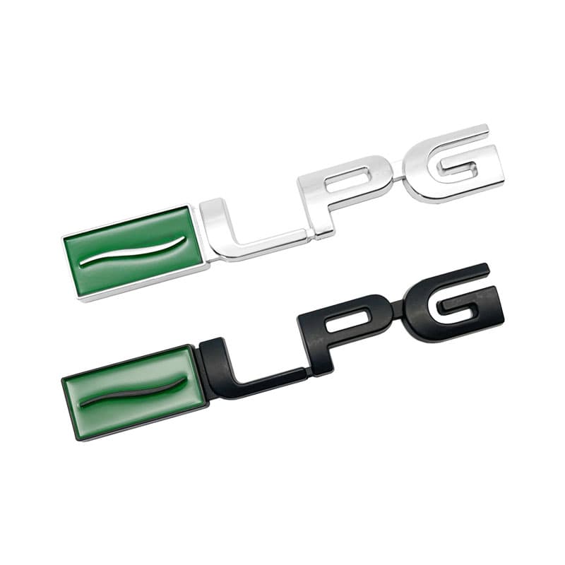 สติกเกอร์ตราสัญลักษณ์ LPG พลาสติก ABS 3D สีดํา เงิน สําหรับติดตกแต่งรถยนต์ Cruze Malibu 1 ชิ้น รูปที่ 5