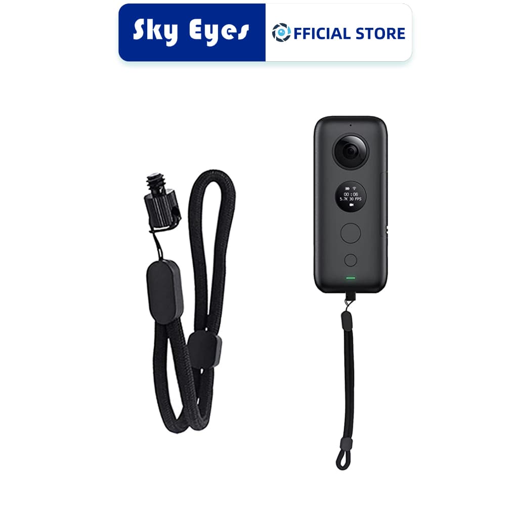 Skyeyes สายคล้องข้อมือ ป้องกันการสูญหาย สําหรับกล้องแอคชั่น Insta360 One X X2 X3 GoPro รูปที่ 1