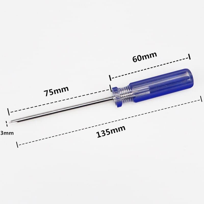T6 T8 T9 T10 3 มม.Precision ไขควงแม่เหล็กนาฬิกาซ่อมเครื่องมือ Slotted Phillips ไขควงบางซ่อมเครื่องมือมือ รูปที่ 8