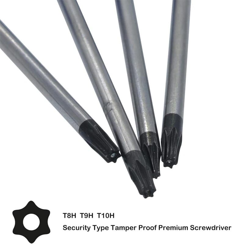 T6 T8 T9 T10 3 มม.Precision ไขควงแม่เหล็กนาฬิกาซ่อมเครื่องมือ Slotted Phillips ไขควงบางซ่อมเครื่องมือมือ รูปที่ 3