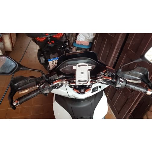 ขาตั้งโทรศัพท์มือถือ GPS สําหรับรถจักรยานยนต์ HONDA PCX125 PCX150 PCX160 รูปที่ 6