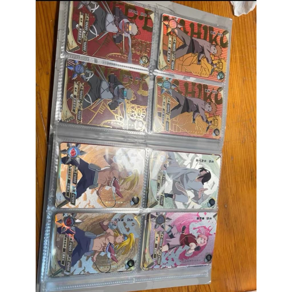 สมุดอัลบั้มใส่การ์ด รูปการ์ตูนนารูโตะ จํานวน 1 ชิ้น รูปที่ 9