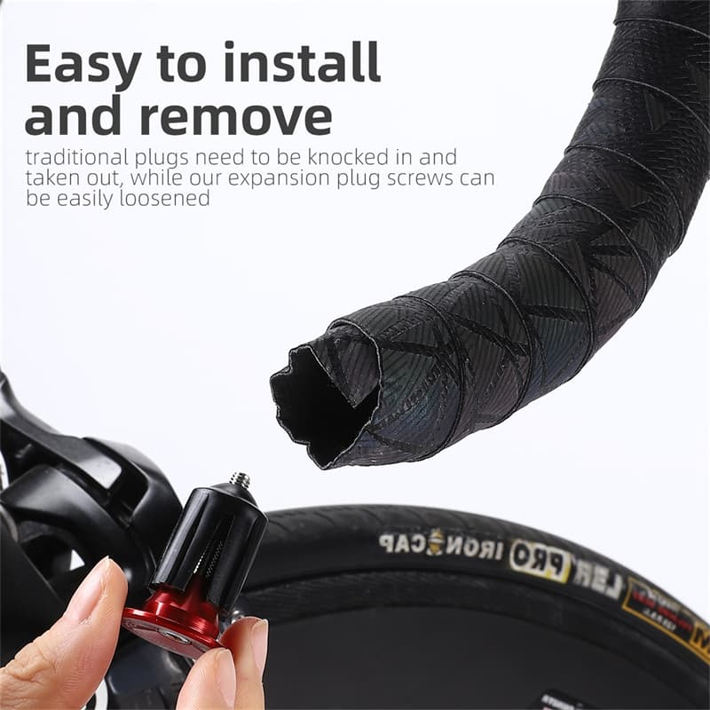 WEST BIKING อุปกรณ์แฮนด์มือจับอะลูมิเนียม ทรงโค้ง สําหรับรถจักรยานเสือภูเขา รูปที่ 7