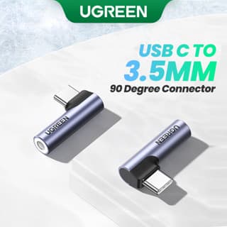 Ugreen Kabel อะแดปเตอร์ USB Type-C เป็นแจ็คหูฟัง 3.5 มม. สาย USB C รูปที่ 1