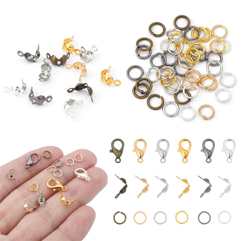 ตะขอก้ามปู สําหรับทําเครื่องประดับ DIY 80 ชิ้น 1 ชุด รูปที่ 7