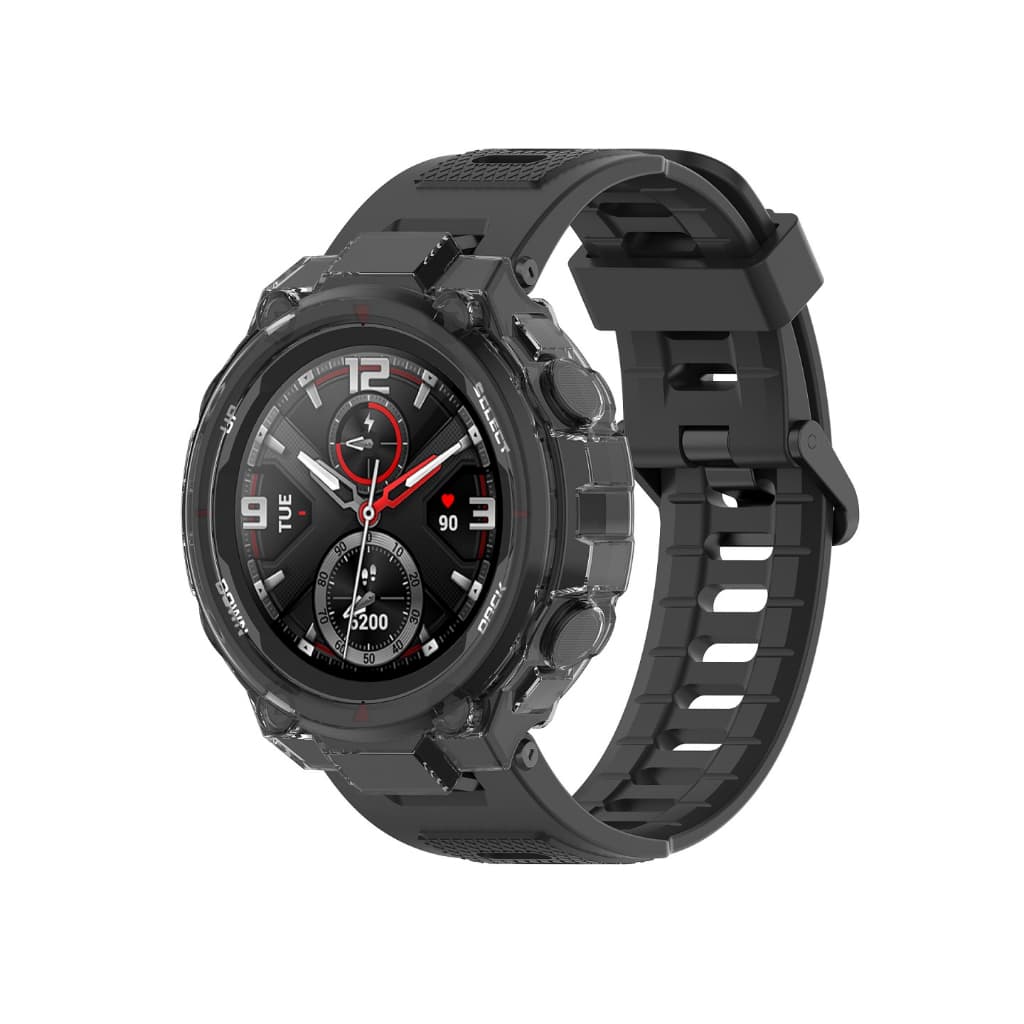 เคสป้องกันหน้าจอ TPU แบบกลวง สําหรับ Huami Amazfit T-rex Smart Watch รูปที่ 6