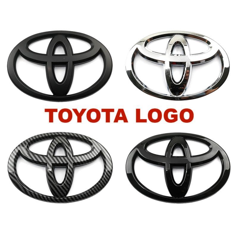 โลโก้สัญลักษณ์ Toyota 10–16 ซม. แบบเปลี่ยน สําหรับรถยนต์ 1 ชิ้น รูปที่ 1