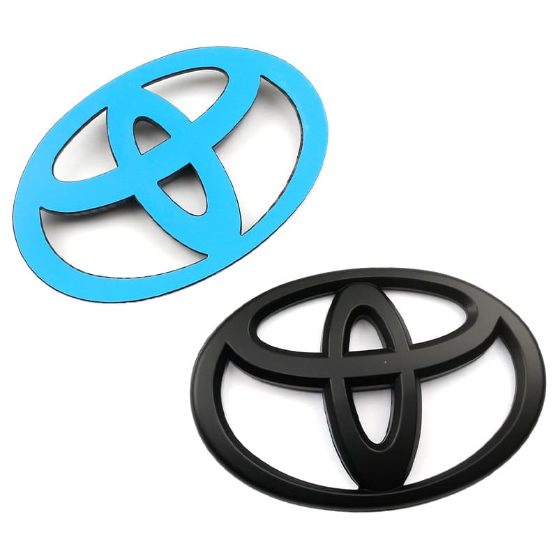 โลโก้สัญลักษณ์ Toyota 10–16 ซม. แบบเปลี่ยน สําหรับรถยนต์ 1 ชิ้น รูปที่ 2