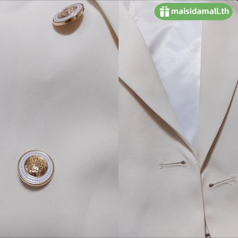 MSD เสื้อสูท ชุดสูทผู้หญิง Blazer สูท สูทแขนยาว 6 สี รูปที่ 3