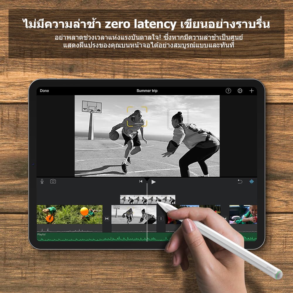 GOOJODOQ GD13 Pro สไตลัสชาร์จแบบไร้สาย พร้อมตัวปฏิเสธฝ่ามือ สําหรับ for iPad 10 9 8 Air5 Pro 11 12.9 รูปที่ 3