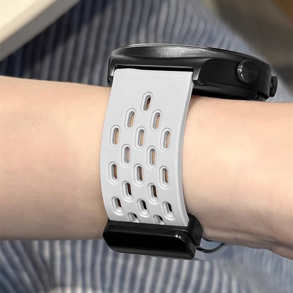 สายซิลิโคน Breathable Band อุปกรณ์เสริมสําหรับ Amazfit Bip Max 6 5 Unity 3 U Pro S / GTS 4 Mini 3 2 รูปที่ 3