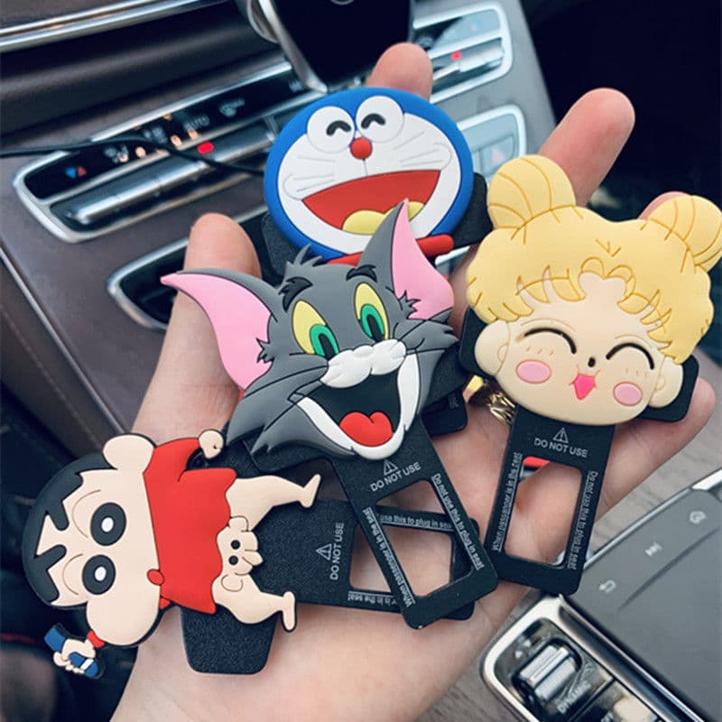 1 ชิ้น คลิปหัวเข็มขัดนิรภัยรถยนต์ สากล โลหะ แทรกการ์ด ภายใน หัวเข็มขัดนิรภัย แจ้งเตือน ตัวลดเสียง อุปกรณ์เสริมอัตโนมัติ รูปที่ 4