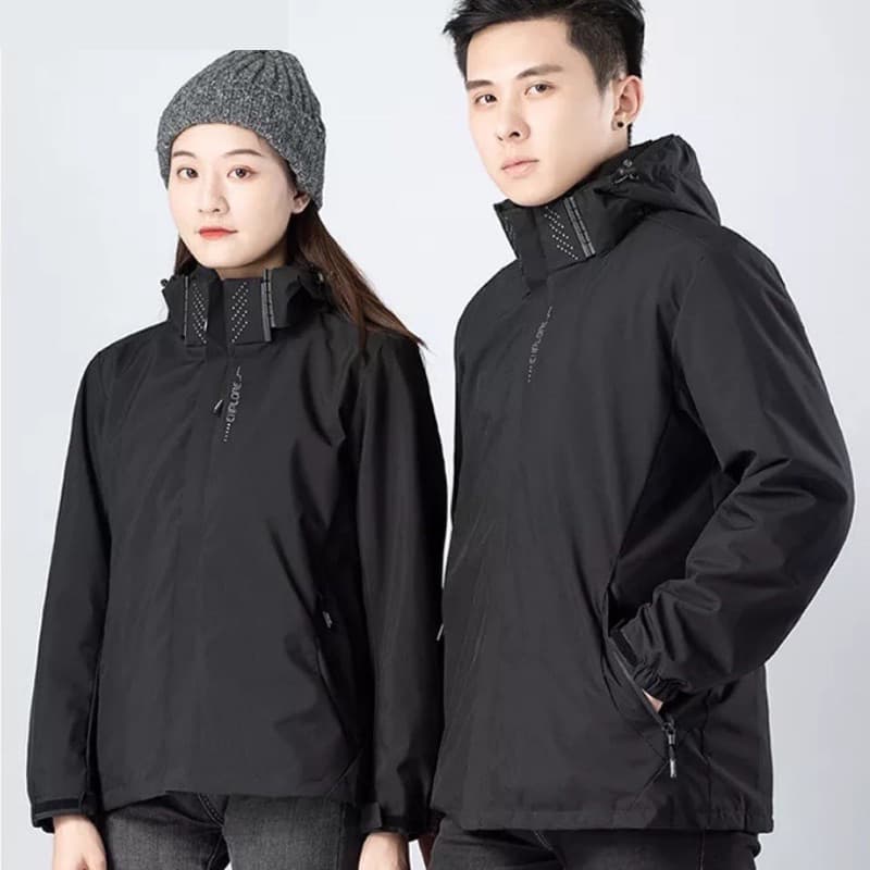 ZITY เสื้อแจ็คเก็ตผู้ชายกันลม สำหรับเดินป่า น้ำหนักเบา ระบายอากาศดีเยี่ยม Men Jacket รูปที่ 3