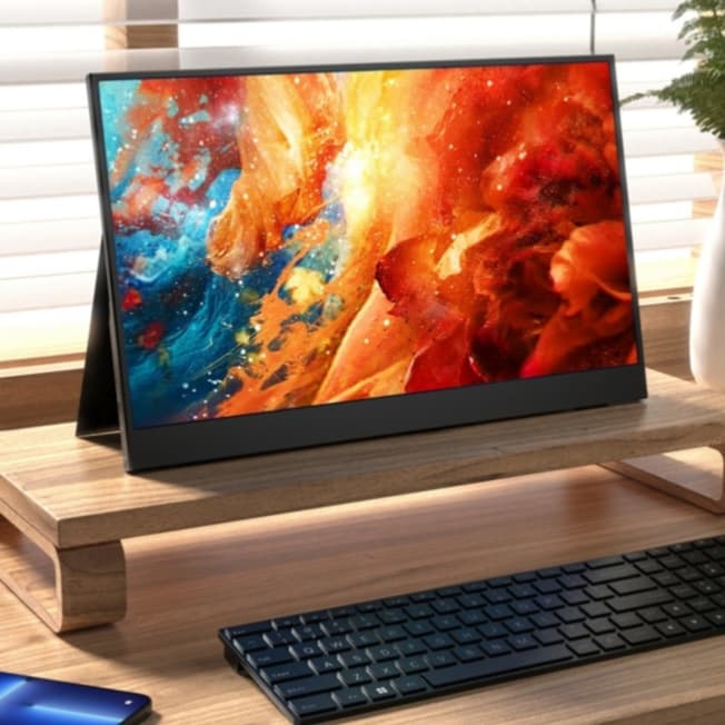 Maingear หน้าจอมอนิเตอร์ IPS HDR Portable monitor 1920*1080p 15.6 นิ้ว แบบพกพา สําหรับ Switch XBOX PS4 PS5 โทรศัพท์มือถือ แล็ปท็อป รูปที่ 2