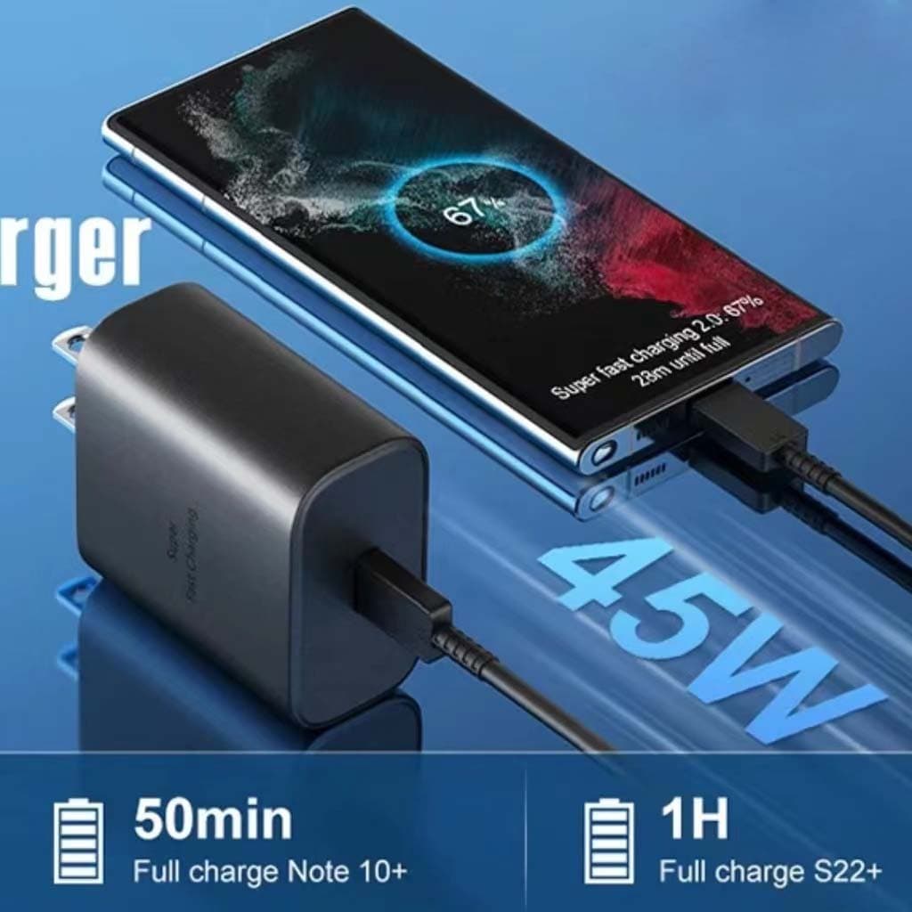 MOJUE Samsvng For Galaxy หัวชาร์จเร็ว 25W สำหรับ Fast Charge Samsvng รูปที่ 2