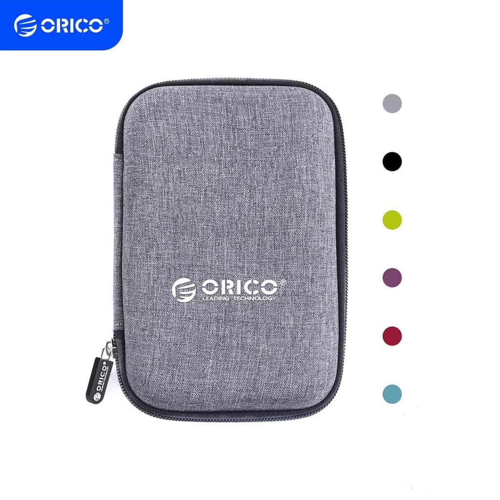 Orico 2.5 นิ้ว HDD/SSD ฮาร์ดไดรฟ์กรณี HDD Protector กระเป๋าแบบพกพาฮาร์ดไดรฟ์ภายนอกสําหรับ USB อุปกรณ์เสริม รูปที่ 1