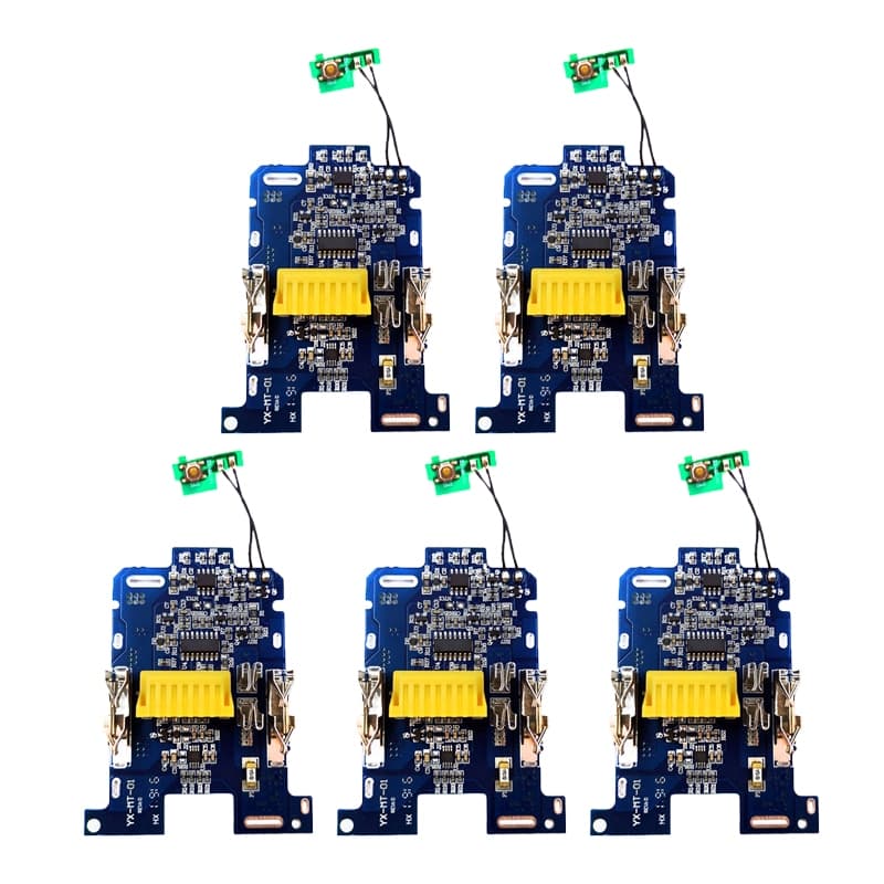 1/2/5pcs 18V แบตเตอรี่ PCB Circuit Board ชาร์จสําหรับ Makita 18V Li-Ion แบตเตอรี่ BL1840 BL1850 BL1830 BL1860B LXT400 อุปกรณ์เสริม รูปที่ 1