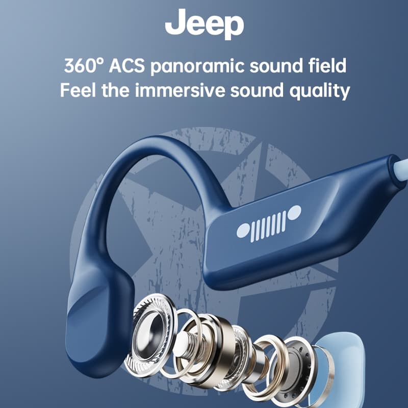 Jeep JPS-EC006 หูฟังบลูทูธ 5.3 IPX5กันน้ํา แบตเตอรี่ยาวนาน หูฟังไร้สาย พร้อมไมโครโฟน ระบบ Bone Conduction รูปที่ 6