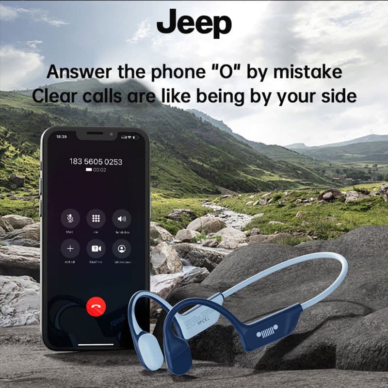 Jeep JPS-EC006 หูฟังบลูทูธ 5.3 IPX5กันน้ํา แบตเตอรี่ยาวนาน หูฟังไร้สาย พร้อมไมโครโฟน ระบบ Bone Conduction รูปที่ 5