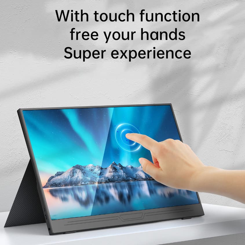 Maingear หน้าจอมอนิเตอร์ IPS HDR Portable monitor 1920*1080p 15.6 นิ้ว แบบพกพา สําหรับ Switch XBOX PS4 PS5 โทรศัพท์มือถือ แล็ปท็อป รูปที่ 8