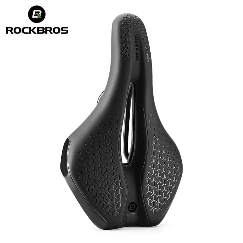【TH Delivery】ROCKBROS เบาะจักรยาน นุ่ม นั่งสบาย ดีไซน์เว้ากลาง ลดแรงกด ระบายอากาศดี เหมาะสำหรับจักรยานเสือภูเขา/ถนน