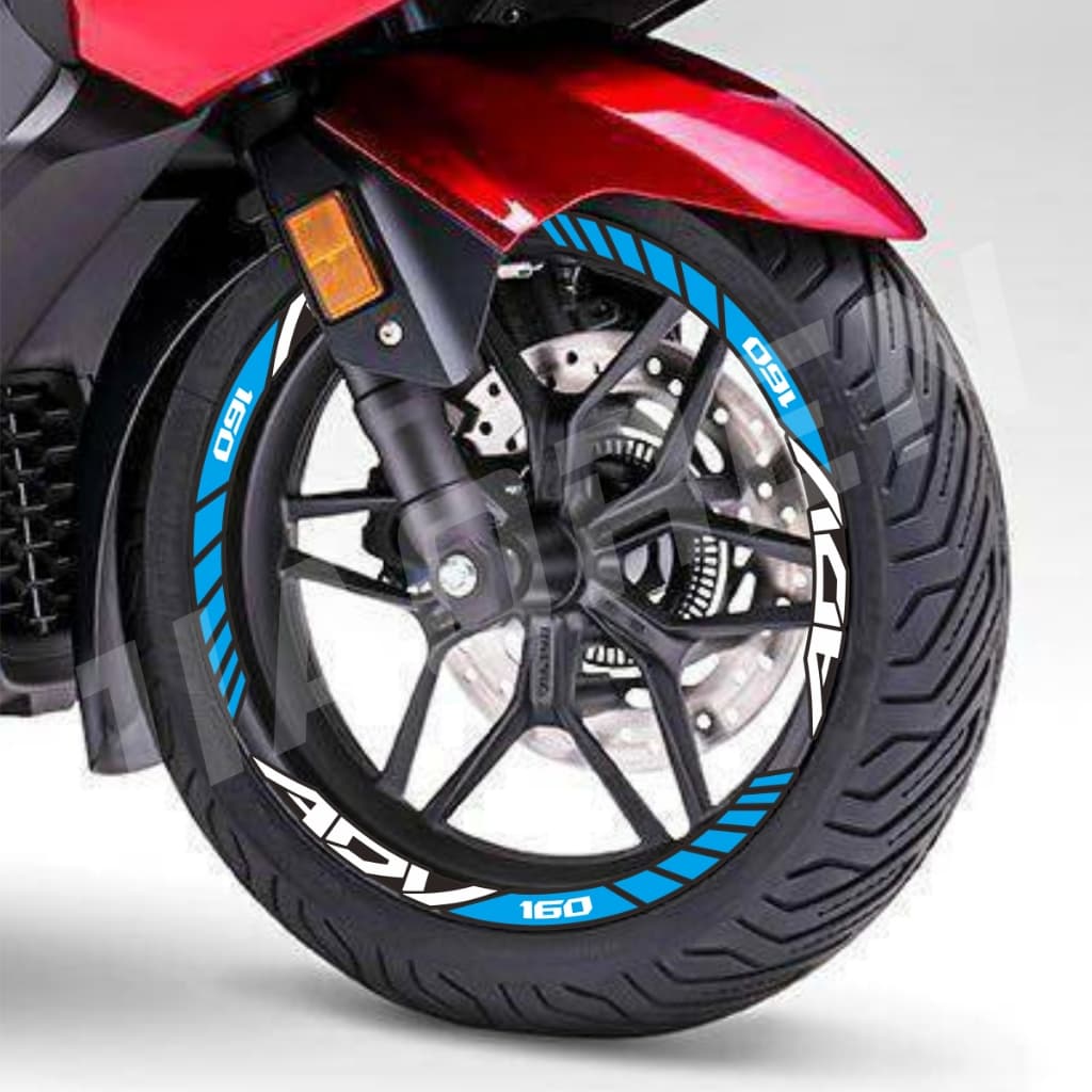 สติ๊กเกอร์ล้อ adv160 สติ๊กเกอร์ adv150 สติ๊กเกอร์ติดขอบล้อ รูปที่ 2