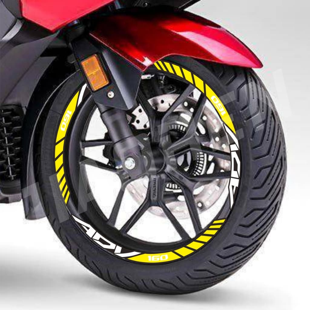 สติ๊กเกอร์ล้อ adv160 สติ๊กเกอร์ adv150 สติ๊กเกอร์ติดขอบล้อ รูปที่ 3