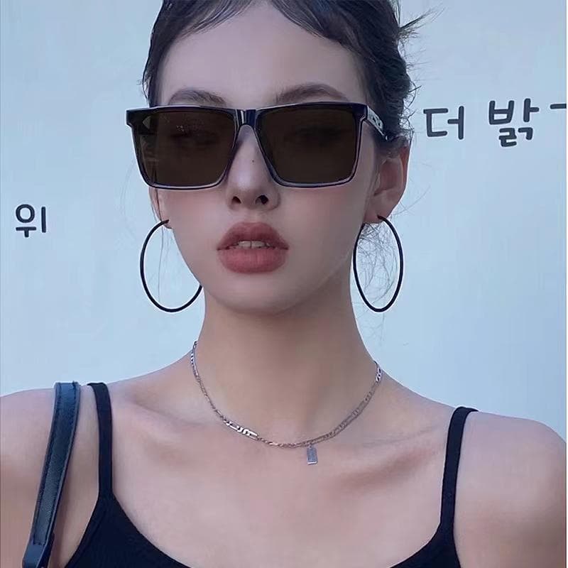 CODแว่นตากันแดด เลนส์ ตัดแสงสะท้อน แว่นกันแดดแฟชั่น ใส่ได้ทั้งผู้ชายและผู้หญิง TENPO รูปที่ 5