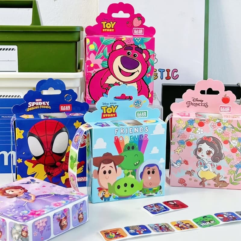 ในไทยสติกเกอร์ ลายการ์ตูนดิสนีย์ Lotso Sanrio มิกกี้ โซเฟีย เจ้าหญิง โฟรเซ่น ของขวัญ ของเล่น สําหรับเด็กผู้หญิง 200 ชิ้น ต่อกล่อง รูปที่ 2