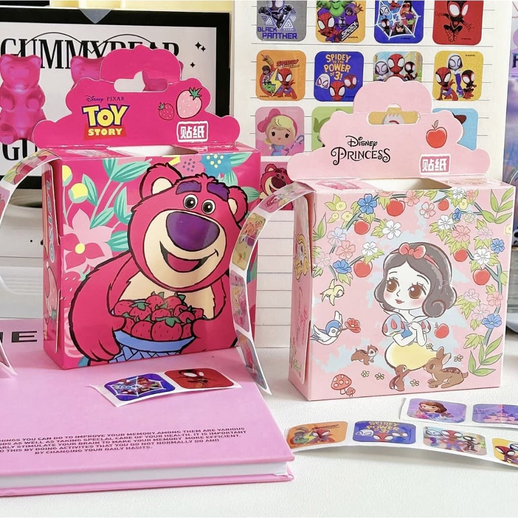 ในไทยสติกเกอร์ ลายการ์ตูนดิสนีย์ Lotso Sanrio มิกกี้ โซเฟีย เจ้าหญิง โฟรเซ่น ของขวัญ ของเล่น สําหรับเด็กผู้หญิง 200 ชิ้น ต่อกล่อง รูปที่ 3