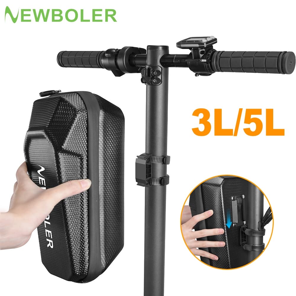 Newboler กระเป๋าจักรยานไฟฟ้า แบบแข็ง กันน้ํา ปลดเร็ว 3 ลิตร 5 ลิตร รูปที่ 1