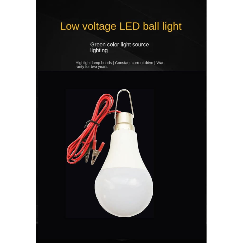 หลอดไฟ LED DC 12V 3W 6W 9W12W 15W 18W ความสว่างสูง สําหรับตั้งแคมป์ รูปที่ 3