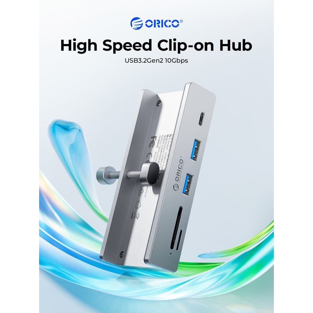 Orico USB 3.2 HUB อลูมิเนียมภายนอก Clip-type Multi 4 พอร์ต USB Splitter Adapter พร้อม SD TF Slot แหล่งจ่ายไฟพอร์ตสําหรับเดสก์ท็อปแล็ปท็อปอุปกรณ์เสริมคอมพิวเตอร์ รูปที่ 9