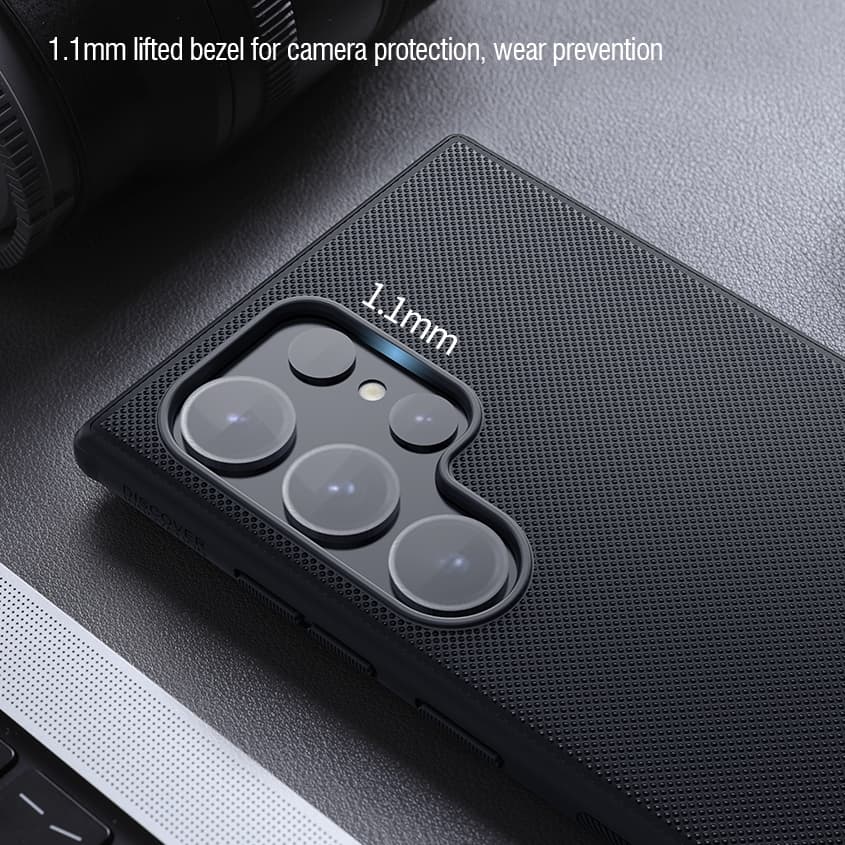 Nillkin Magnetic Shield Pro สําหรับ Samsung Galaxy S25 Ultra S25 FE S24 Ultra S23 Ultra เคสโทรศัพท์ป้องกันลายนิ้วมือกันกระแทกกลับ Cove รูปที่ 8