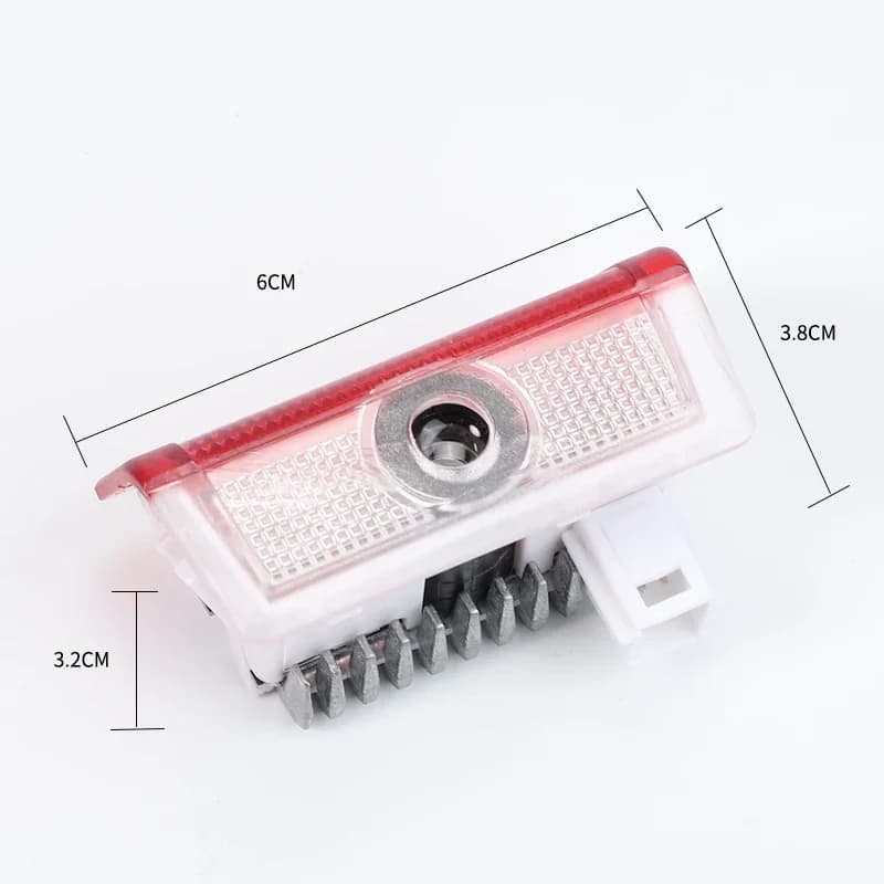 โคมไฟเลเซอร์ LED รูปโลโก้ผี HD สําหรับตกแต่งประตูรถยนต์ Mercedes Benz W176 W205 W166 W246 W212 A B C M ML GLA GLS E Class รูปที่ 3
