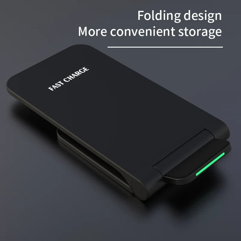 แท่นชาร์จไร้สาย 60W สําหรับ iPhone 15 14 13 12 11 Pro X Samsung S21 S20 รูปที่ 7