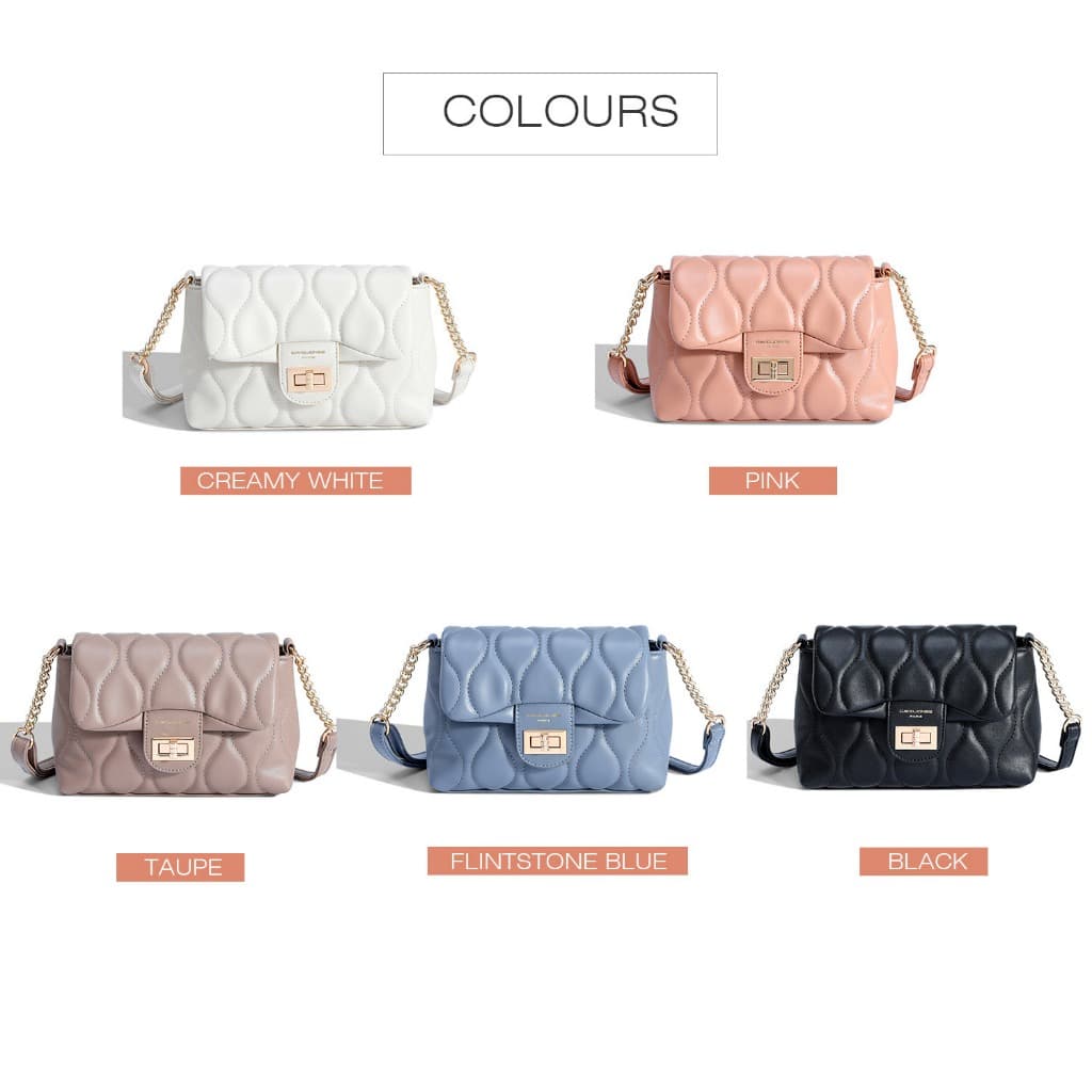 David Jones Paris กระเป๋าถือ กระเป๋าสะพายไหล่ สําหรับสตรี รูปที่ 3