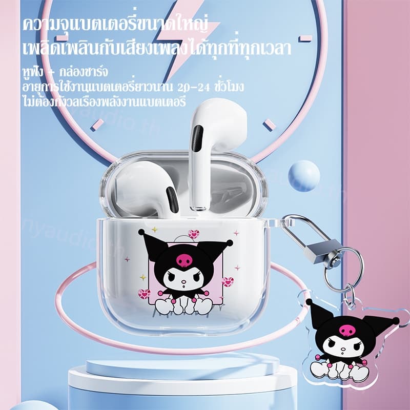 FX951b หูฟังบลูทูธ TWS 5.3 หูฟังบลูทูธแท้ มินิที่น่ารักสําหรับ สําหรับ IOS Android มีไมโครโฟน หูฟังไร้สาย รูปที่ 2
