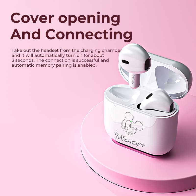 FX951b หูฟังบลูทูธ TWS 5.3 หูฟังบลูทูธแท้ มินิที่น่ารักสําหรับ สําหรับ IOS Android มีไมโครโฟน หูฟังไร้สาย รูปที่ 4